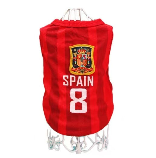 World Cup Style Pet Clothes