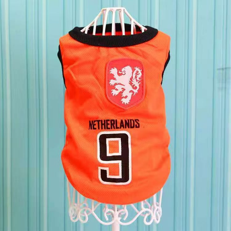 World Cup Style Pet Clothes