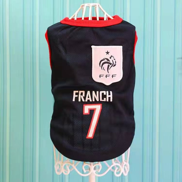 World Cup Style Pet Clothes