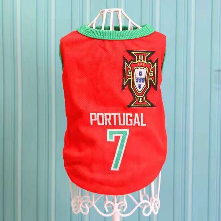 World Cup Style Pet Clothes