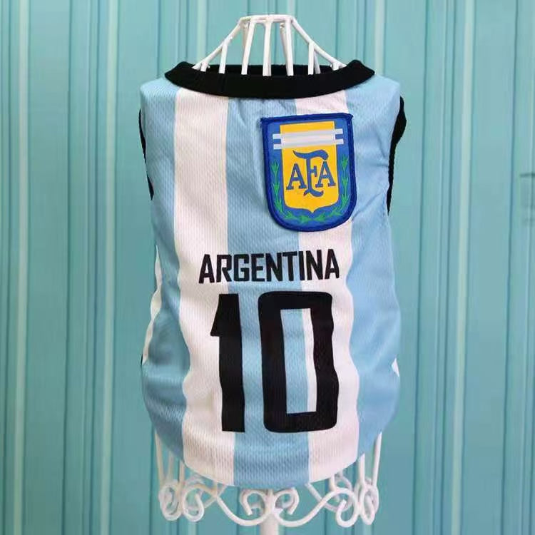 World Cup Style Pet Clothes