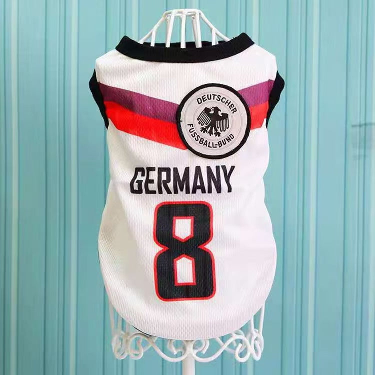 World Cup Style Pet Clothes